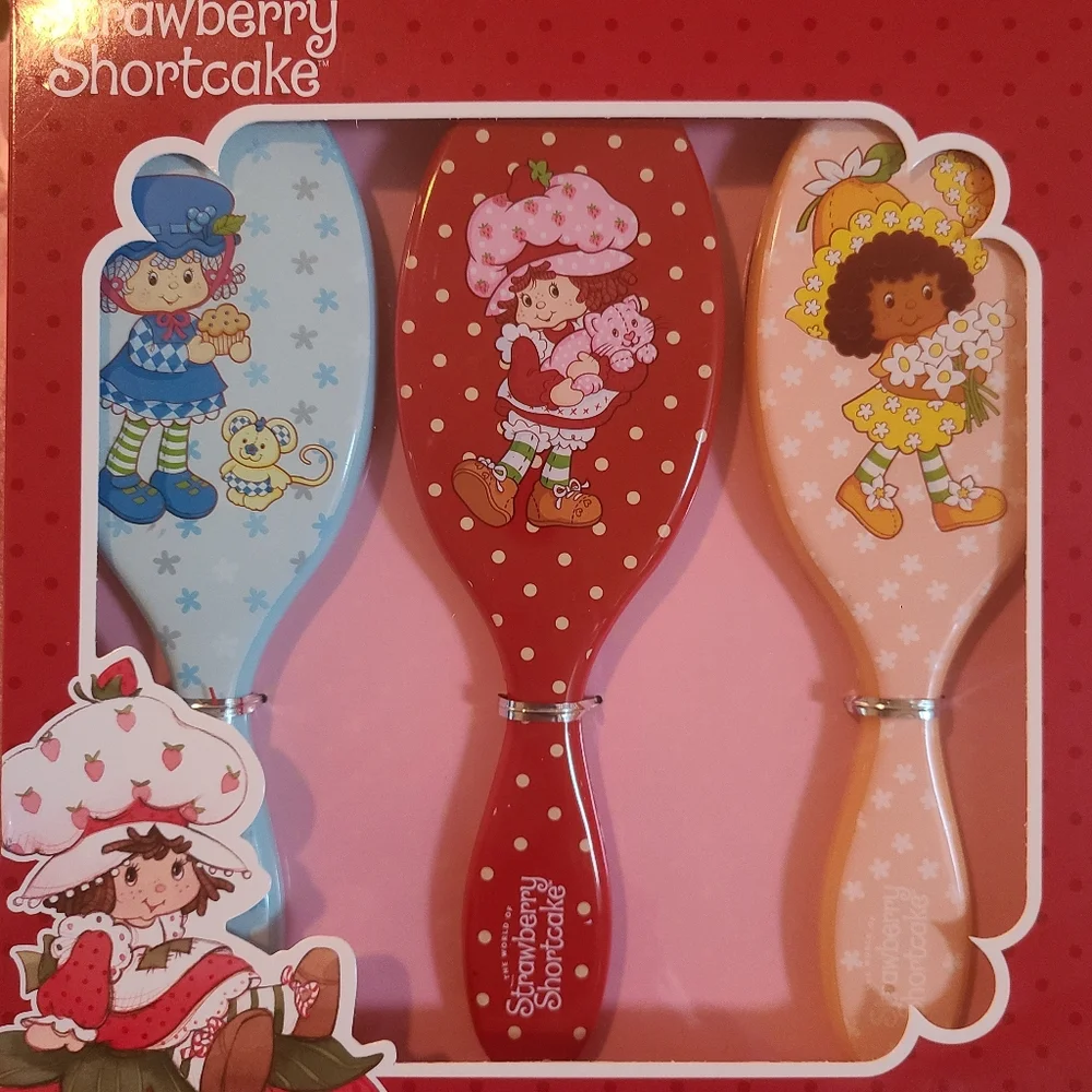 Strawberry Shortcake Hair Brush Set 🍓